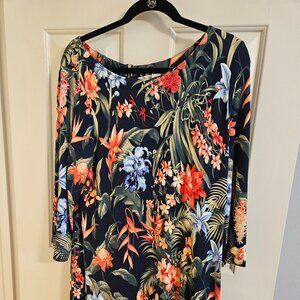 Tommy Bahama Tropical floral shift dress